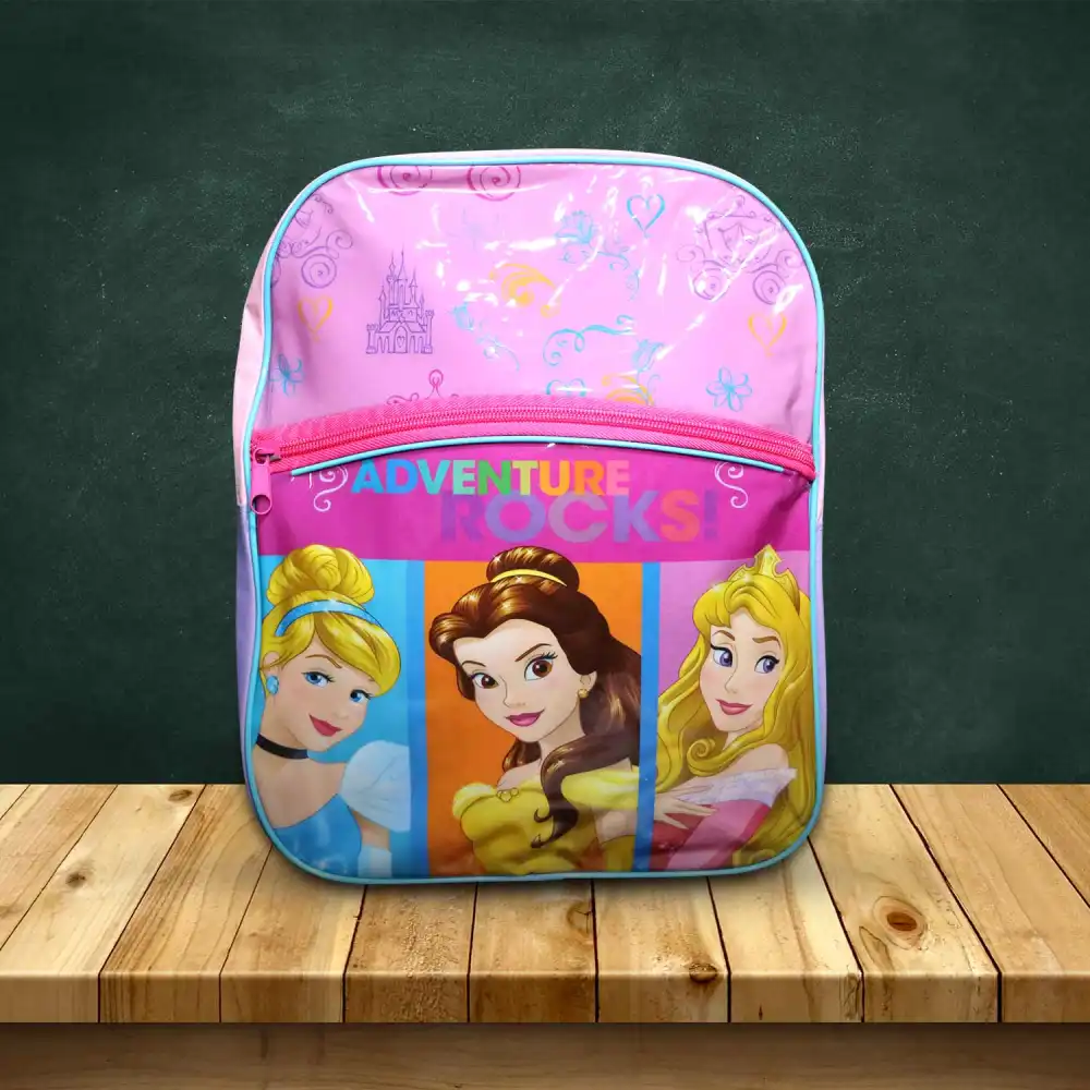 Zaino Zainetto Principesse Scuola Asilo 30Cm Cenerentola Aurora e Rapunzel