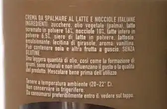 6 Pezzi Nutkao Gran Cremeria Crema al Latte e Nocciola da Spalmare da 350gr