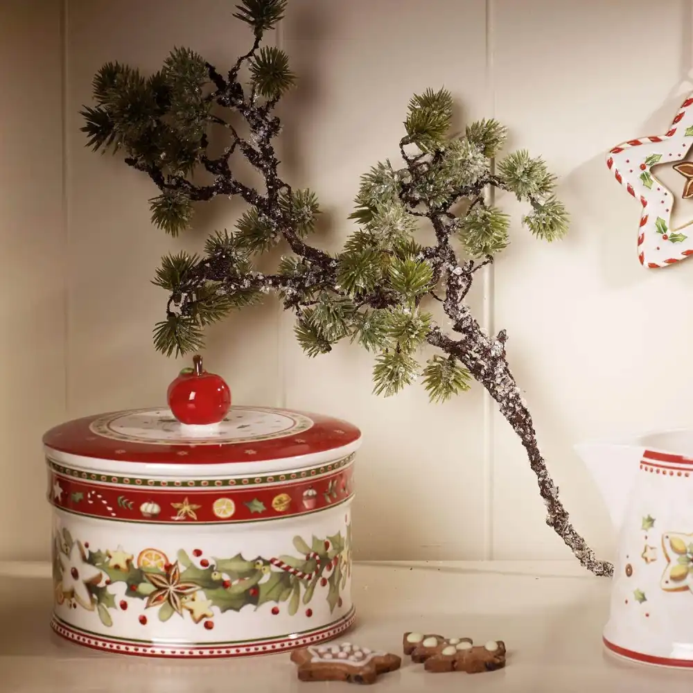 Villeroy & Boch Winter Bakery Delight Scatola Contenitore per Pasticcini 11x13cm