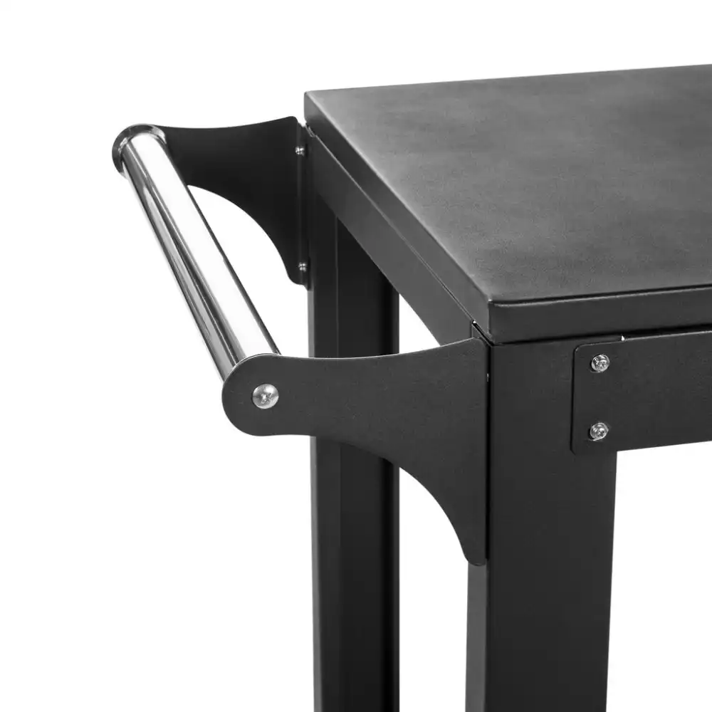 FireFriend BQ-6325 Carello per Barbecue e Griglie Nero Facile da Trasportare