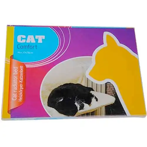 Lettino Amaca Radiatore per Cani e Gatti Lavabile 40x30x26 cm Colore Beige