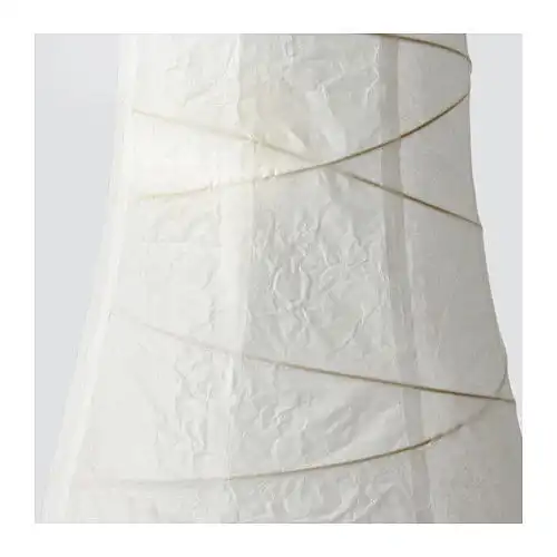Lampada da terra DUDERO piantana colore argento/bianco design moderno elegante casa