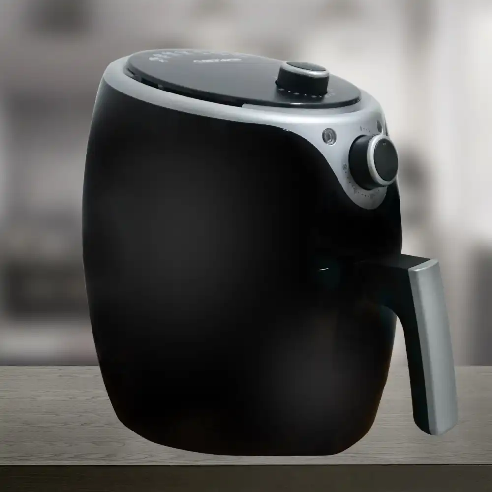 Friggitrice ad Aria Calda Manuale Senza Olio Airfryer 3.5Lt Frigge Cuoce 1200W