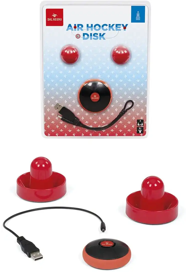 Air Hockey Disk Disco Con Manopole Per Hockey Per Pavimento Ricaricabile Con USB