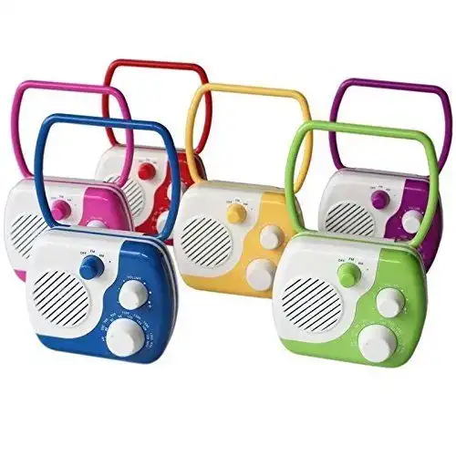 Radio Radiolina da Doccia per Ascolto Musica in Bagno Impermeabile con Gancio