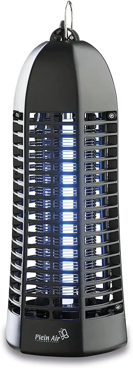Lampada Zanzariera 6W Elettrica Ammazza Zanzare Silenziosa EIN6 Nero