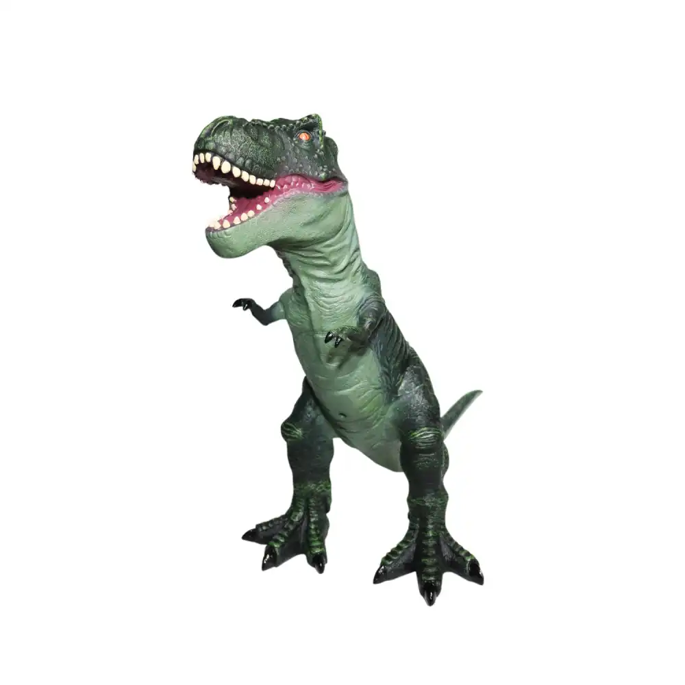 Dinosauro T Rex Gigante Altezza 47 cm In Gomma Dinosauri Giocattolo per Bambini