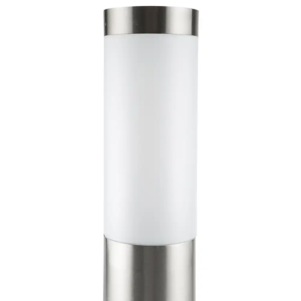 Lampada Palo Da Giardino Per Esterni Acciaio Inox Illuminazione a Led 45 cm