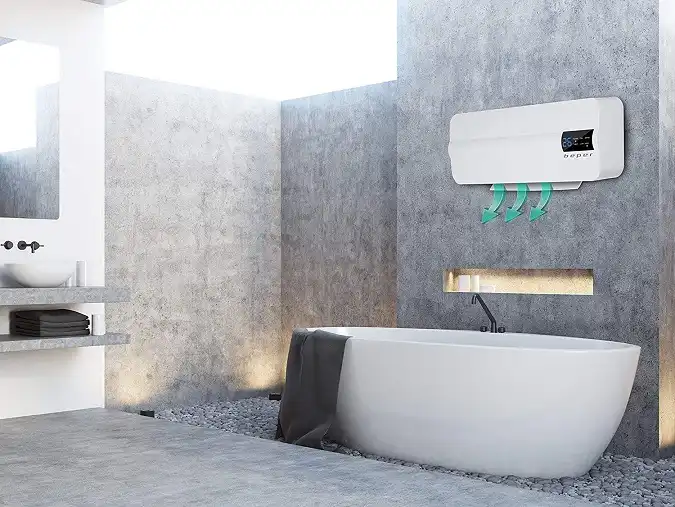 Termoventilatore Termoconvettore Digitale con Telecomando Due Potenze Timer