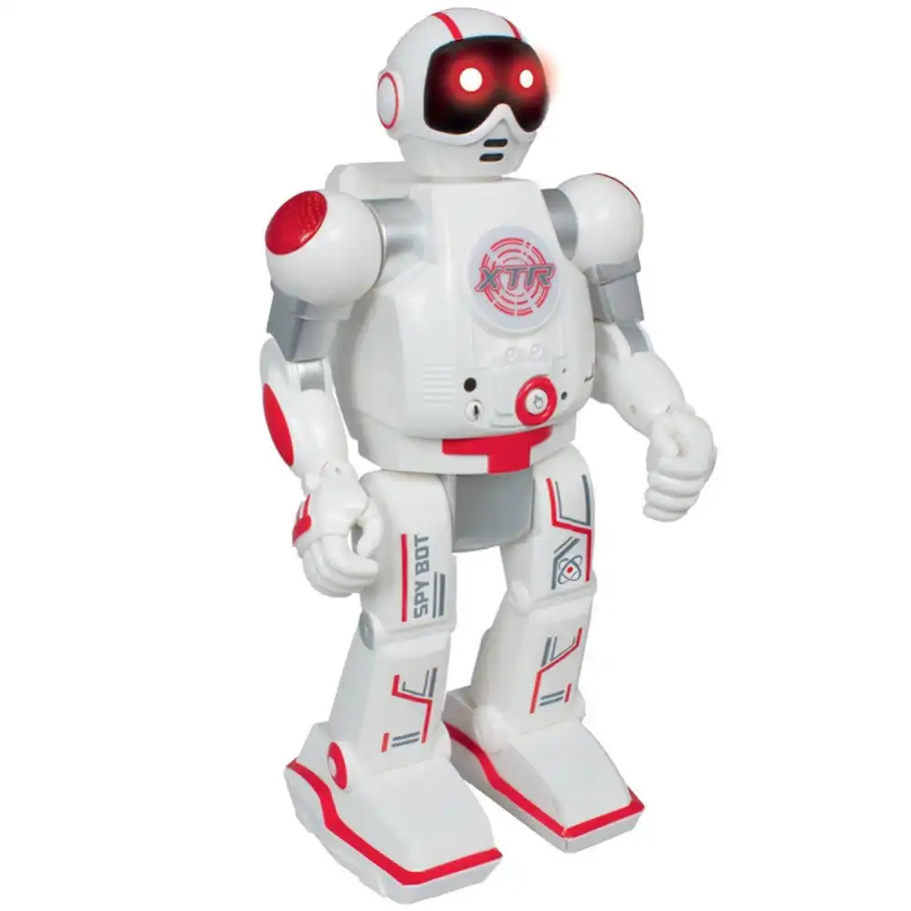 Robot Spy Bot Mac Due Interattivo Registra E Ripete Ricarica USB Giocattolo