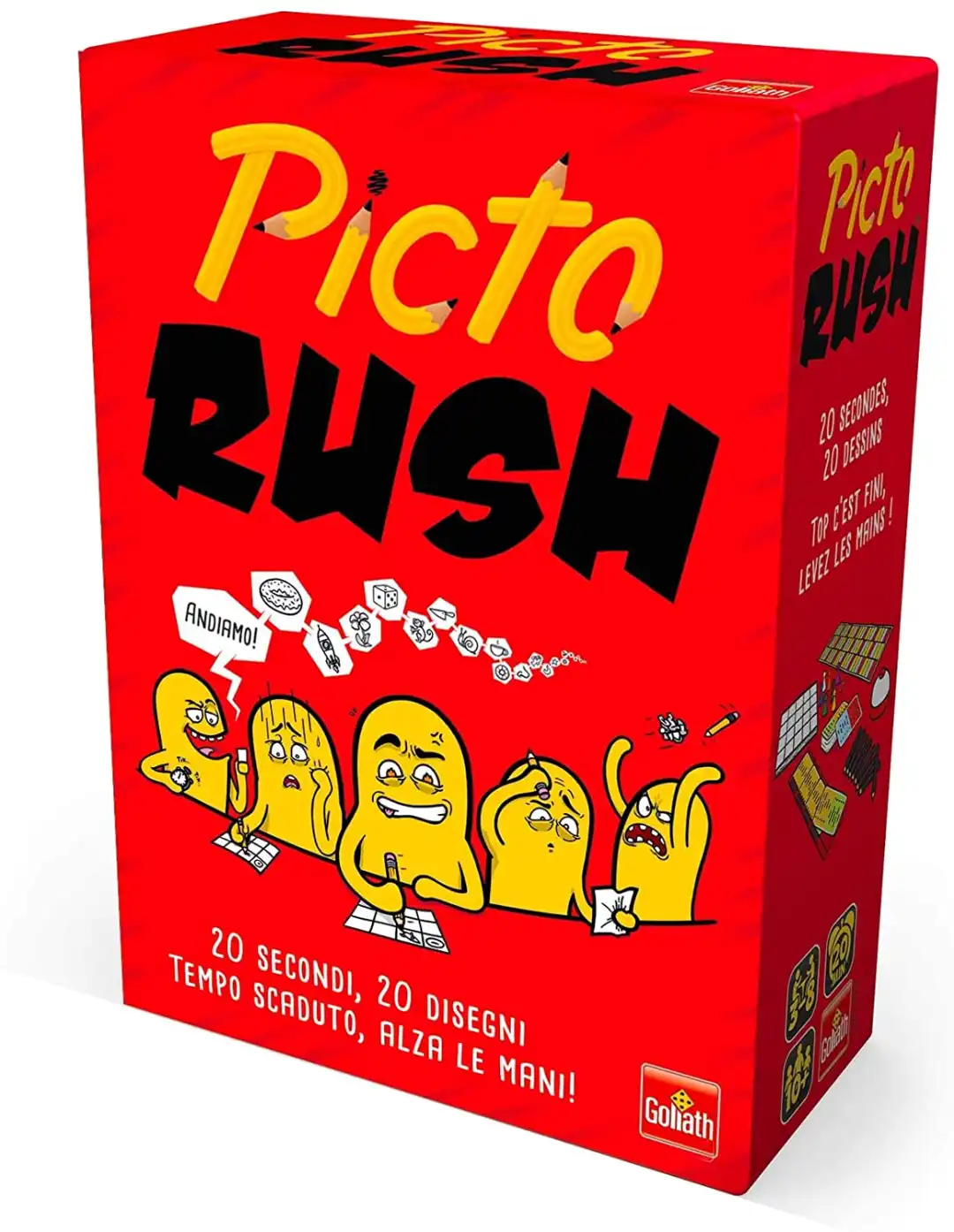 Picto Rush Gioco da Tavola 20 Secondi 20 Disegni Gioco Per Bambini Divertente