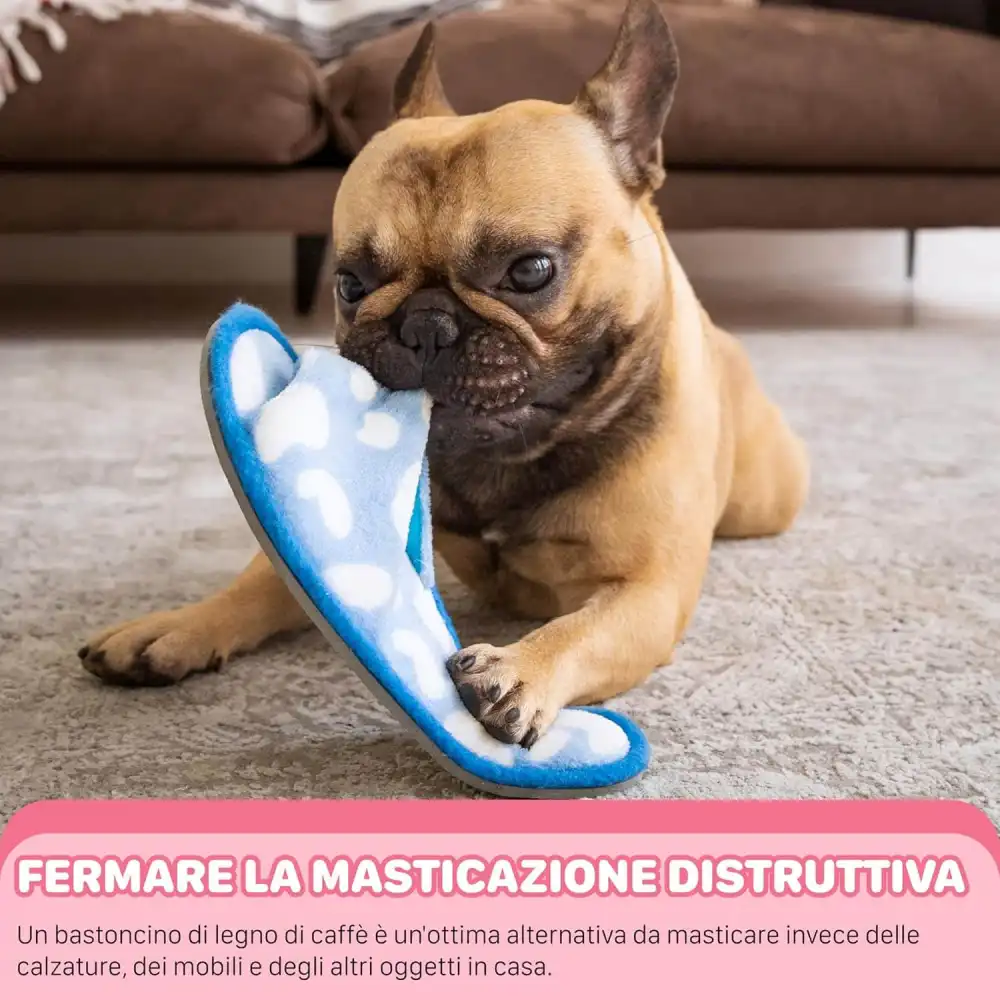 Legno di Caffe' per Cani Bastoncino Masticativo Naturale Taglia M 100 180 G
