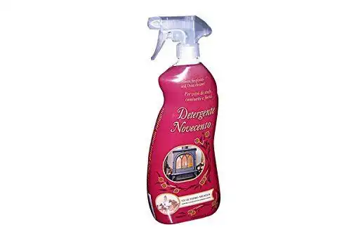 Detergente Novecento LT 1 Per Vetri Di Stufe Caminetti e Forni Per Fuliggine