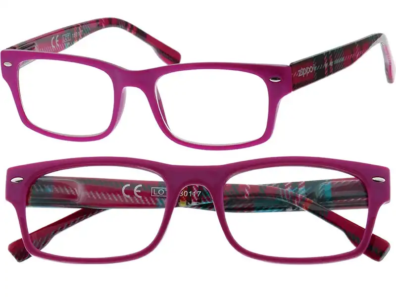Occhiali da Lettura da Vista Zippo Donna Per Presbiopia Fucsia + 2.50 Diottrie