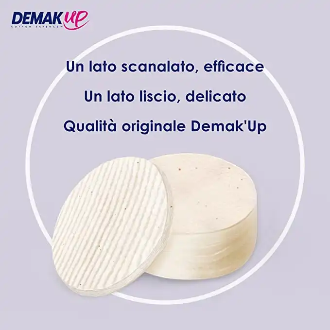 DemakUp Dischetti Struccanti Original 4 Confezioni Da 105 Pezzi Viso Pulizia