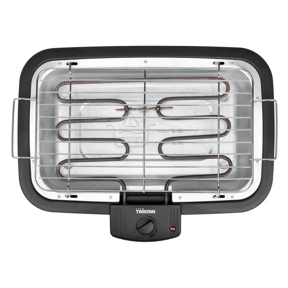 Tristar BQ-2883 Barbecue e Grill elettrico da Tavolo 2000W Grill Griglia Nero