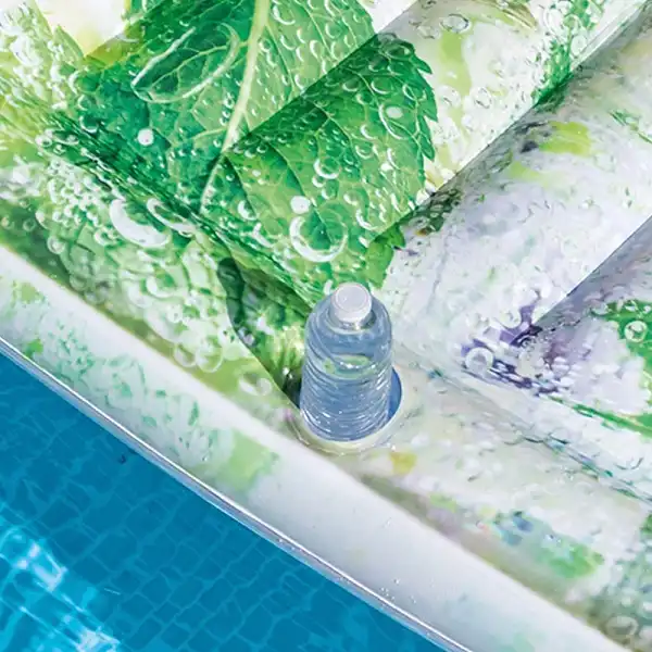 Materasso Materassino Gonfiabile Bibita Frizzante Piscina Mare Spiaggia Intex