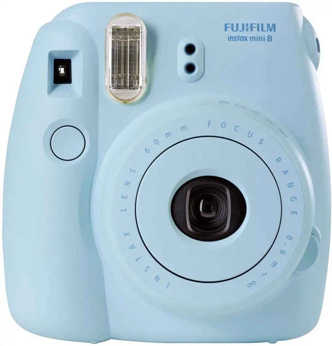Fujifilm Instax Mini 8 Fotocamera Istantanea per Foto Formato 62x46cm Azzurro