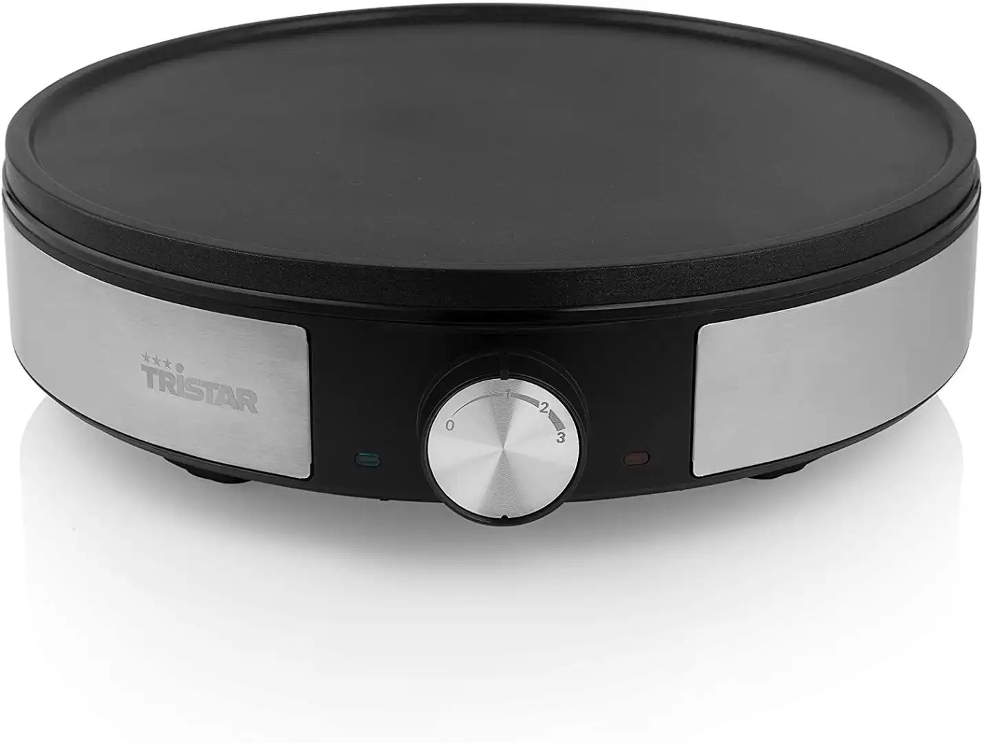 Crepe Maker Tristar Crepiera 30cm in Acciaio Inox 1200W Pancake e Frittelle