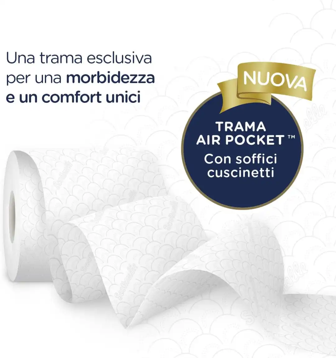Scottonelle Carta Igienica Soffice e Trapuntata Set da 84 Rotoli Bagno
