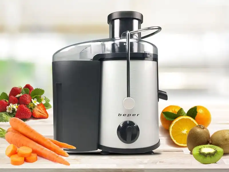 Centrifuga Di Frutta Succo Verdura In Acciaio Spremiagrumi 500W