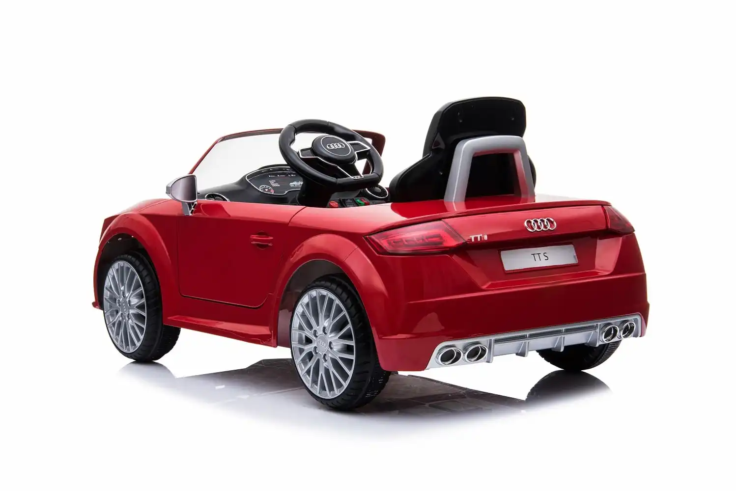Auto Macchina Elettrica Audi TT RS Rossa 12V Per Bambini Con Telecomando e Mp3