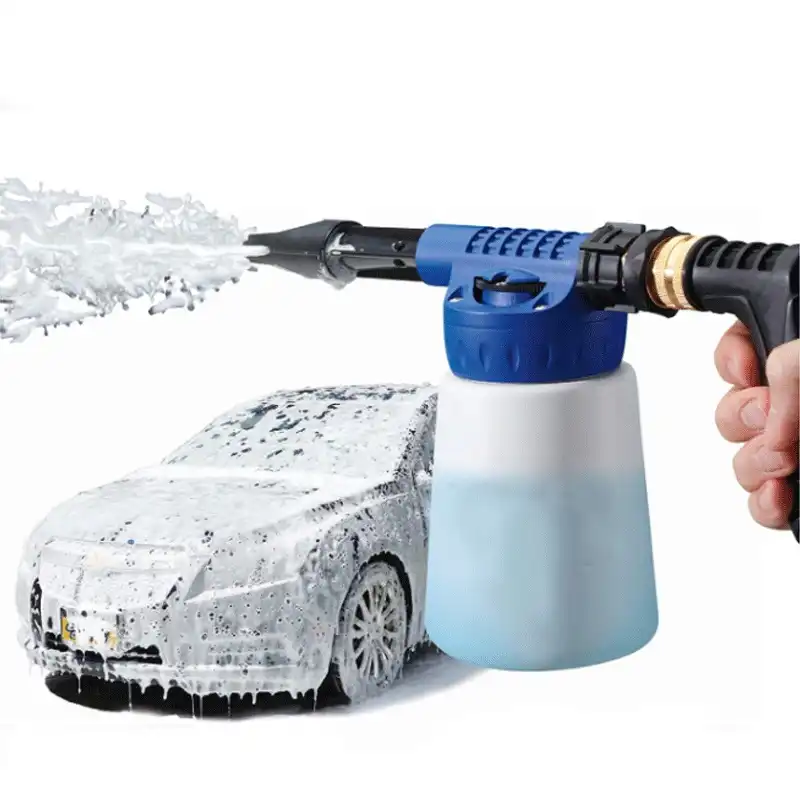 Pisola Spruzzatore per Schiuma Lavaggio Pulizia Auto ad Aria Alta Pressione 1lt