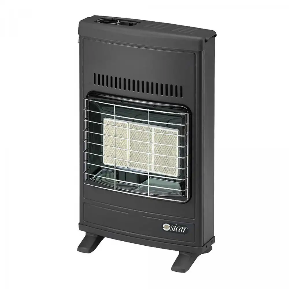 Stufa a Gas Metano Ad Infrarossi Eco40 Sicar a Parete o Pavimento 4200W Watt