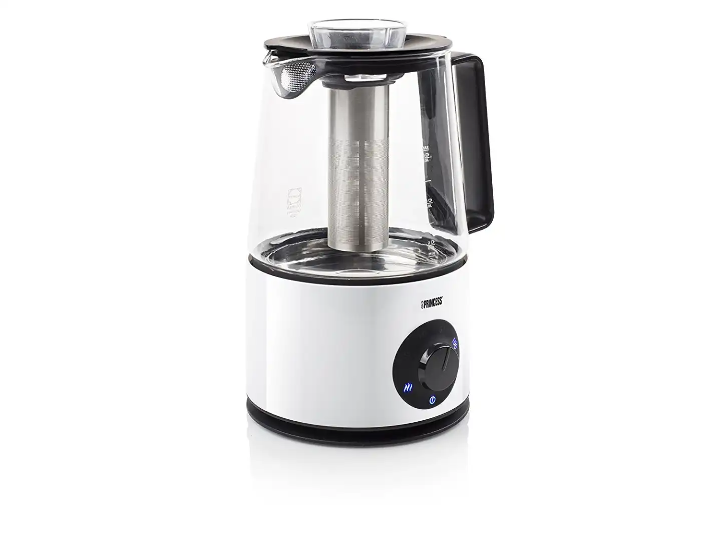 Bollitore e Teiera Princess Ad Induzione Caraffa in Vetro 1,5 Lt Potenza 1700w