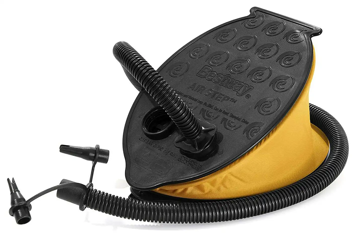 Pompa gonfiatore a pedale 5lt campeggio spiaggia piscina materassini gonfiabili