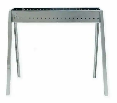 Cuoci Arrosticini a Carbone 78,5 cm Lisa Luxury Milano 80 in Acciaio Inox 430ba