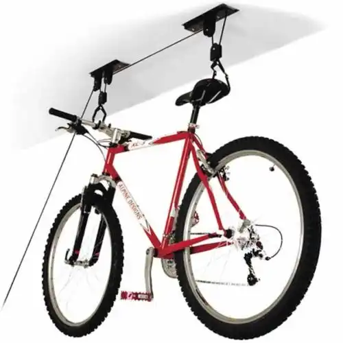 Porta Bici Appendi Bicicletta al Soffitto Garage Cantina Appendere 1 Bike
