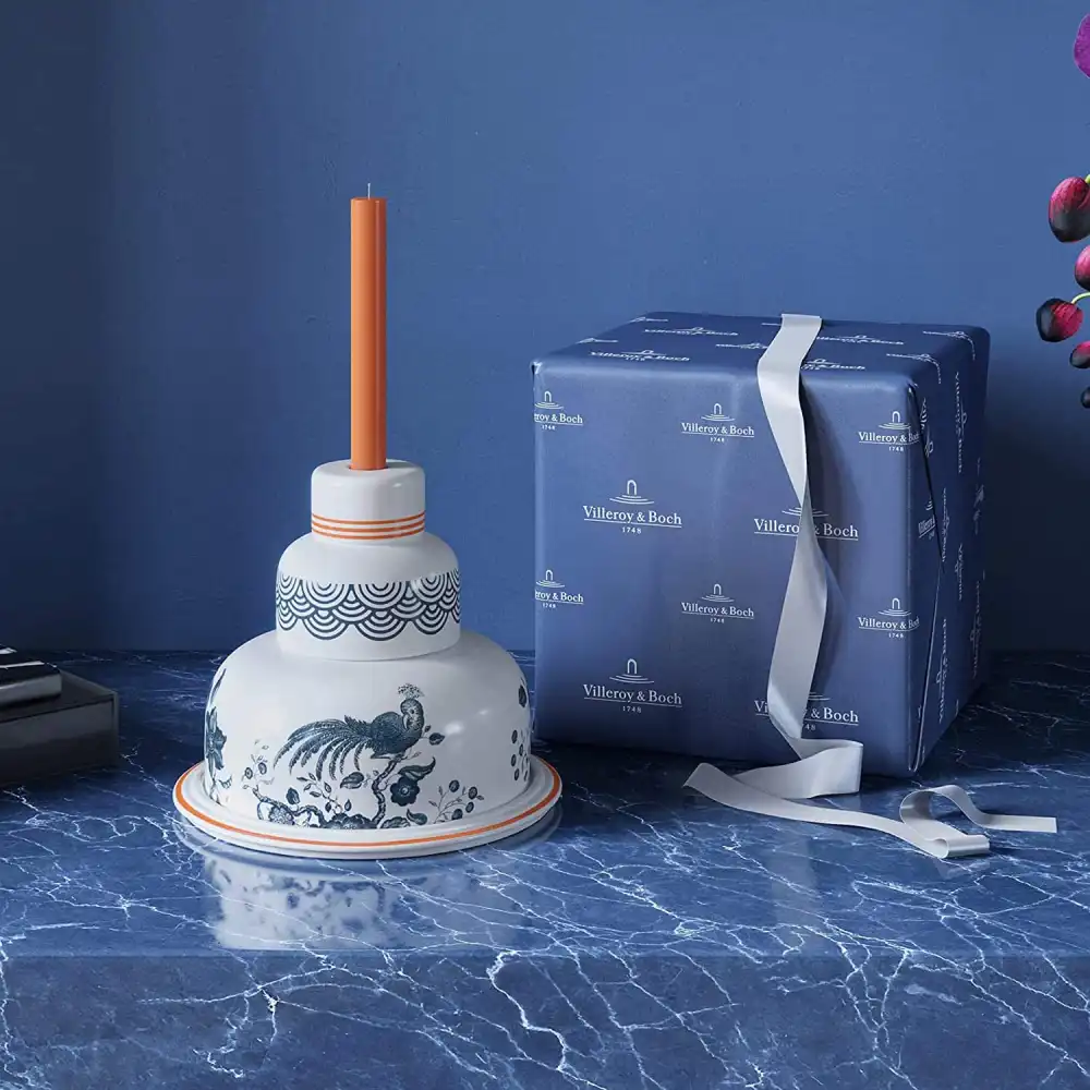 Villeroy & Boch Birthday Cake Paradiso Set 4 Pezzi in Porcellana Premium 21,6cm