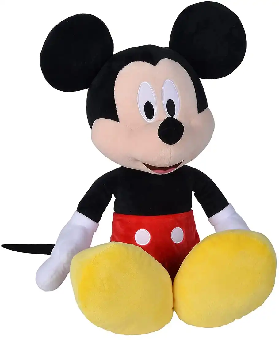 Disney Topolino cm 60 Peluche Mickey Mouse Pupazzo Morbido per Bambini