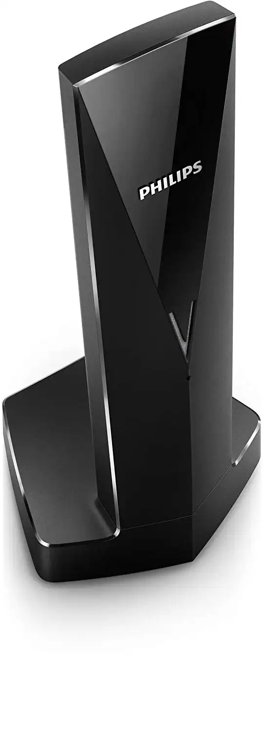 Telefono Cordless Philiphs Linea V Con Display LCD da 1.8'' Con Vivavoce Nero