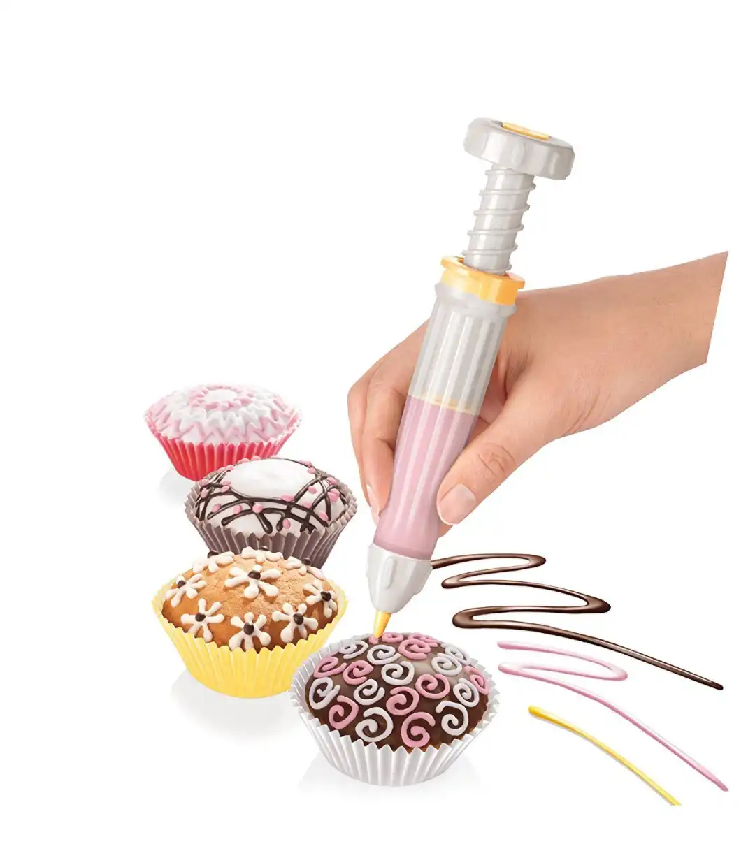 Penna Decori Delicia Per Dolci Torta Cake Design Decorazione Tescoma