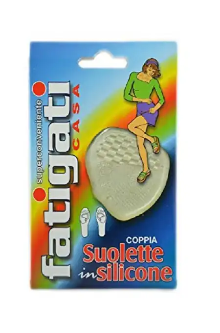 Coppia Suolette In Silicone Solette Ortopediche Per Tallone