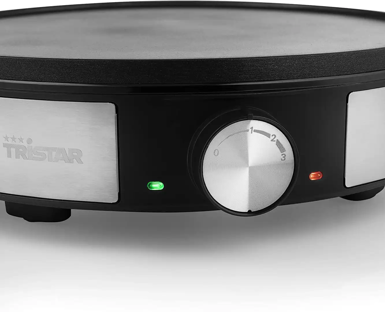Crepe Maker Tristar Crepiera 30cm in Acciaio Inox 1200W Pancake e Frittelle