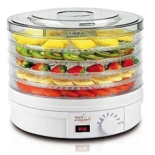 Essiccatore Essiccatoio per Frutta Erbe con Termostato Regolabile 245 Watt