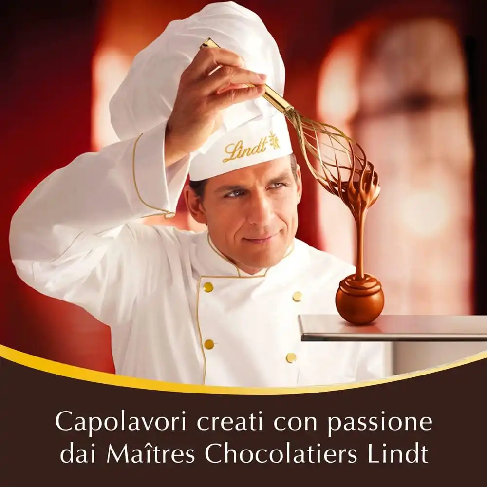 24x Lindt LINDOR Snack Fondente 60% Cacao Formato 38g x 24 pezzi