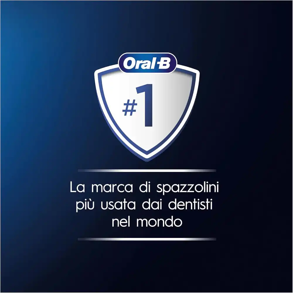 Oral-B Spazzolino Elettrico Ricaricabile Vitality Pro 3 Modalità Bianco e Blu
