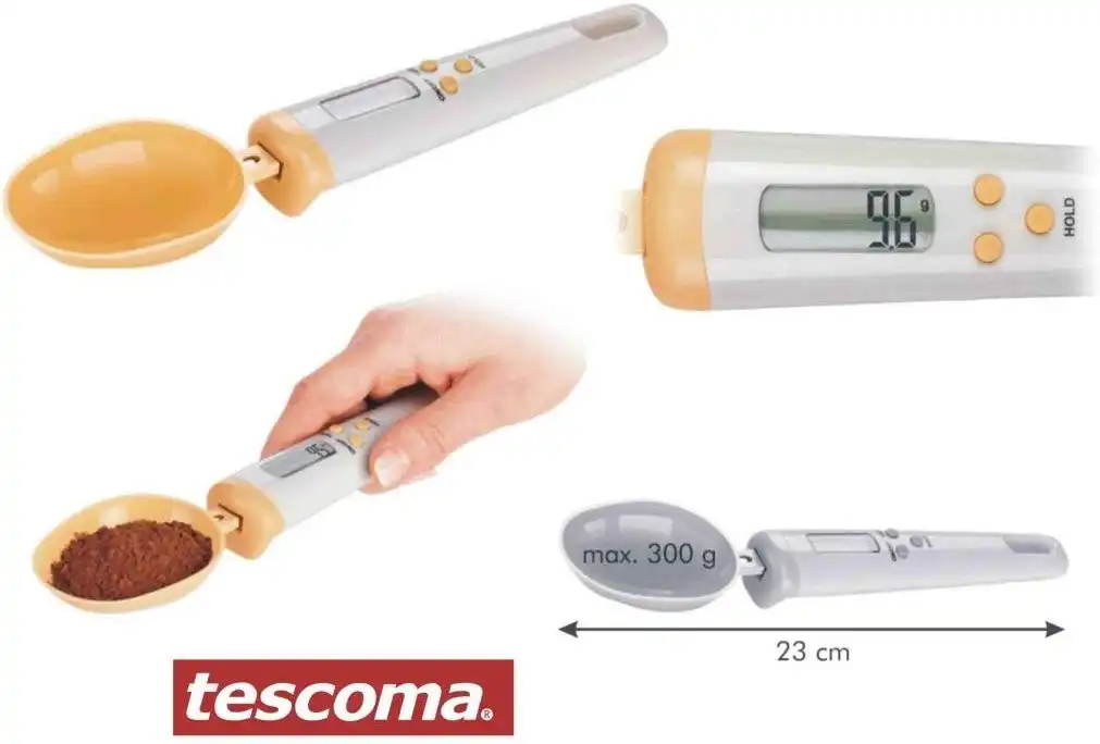 Cucchiaio Cucchiaino Bilancia Digitale di Precisione da Cucina Pesa Alimenti
