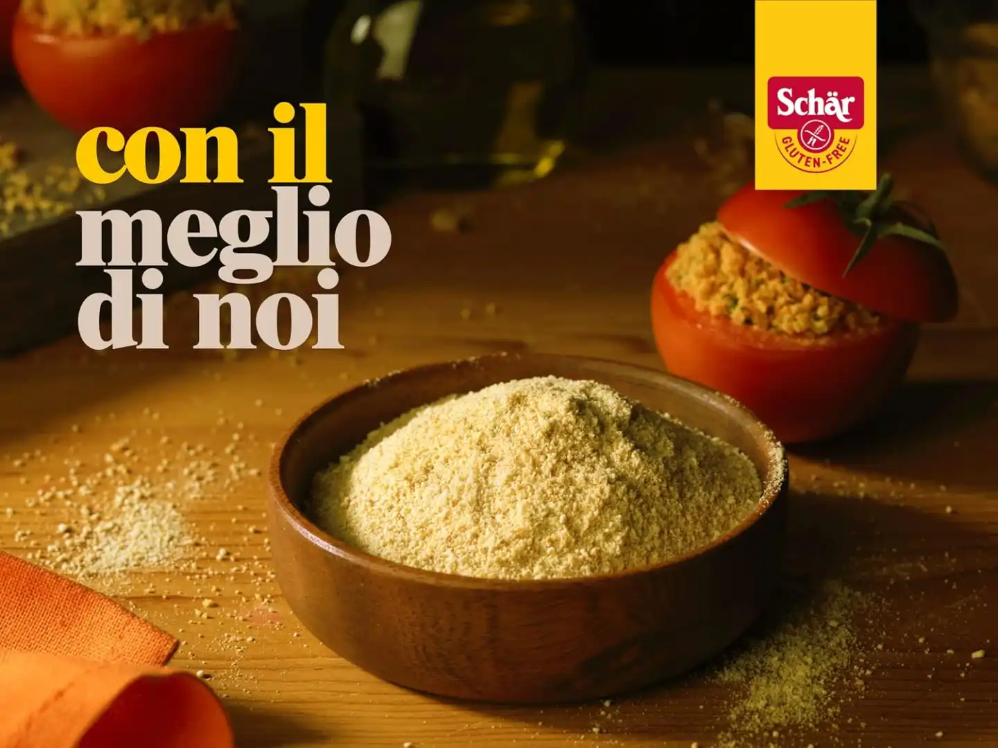 6x Schar Pan Gratì Gluten Free Pangrattato Pane Grattugiato Senza Glutine 300gr