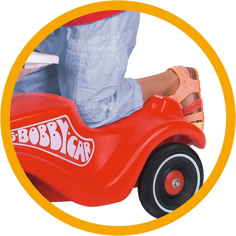 Macchina Macchinina a Spinta per Bambini Big Bobby Car Rossa da 12 Mesi+