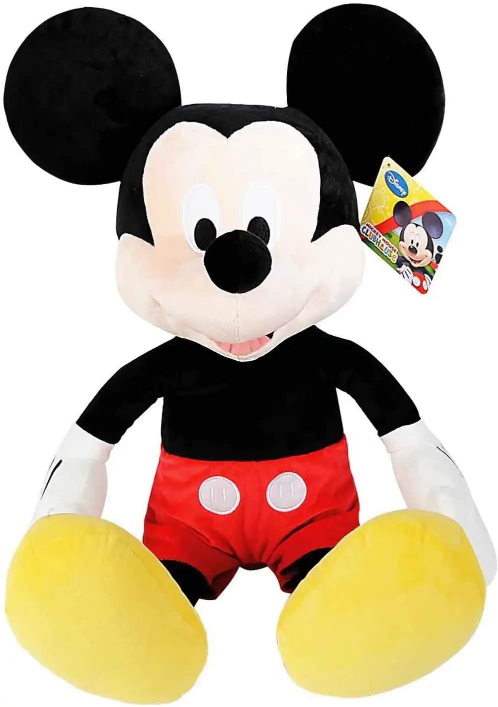 Disney Peluche Topolino Gigante cm 80 Mickey Mouse Disney Classico 80cm