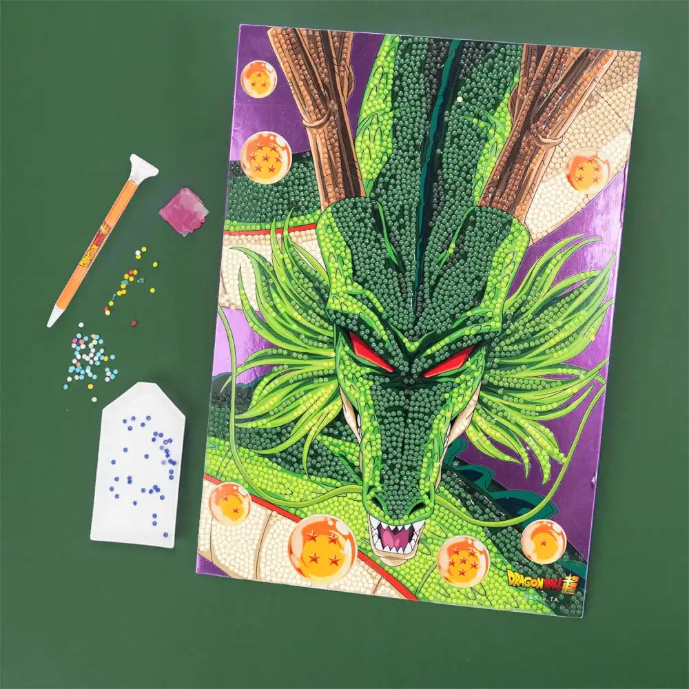 DIAMANTINY Dragon Ball Dipingi con i Numeri Crystal Art Per Mosaici Fai da Te 8+