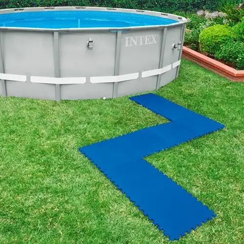 Tappetino Piastrella Antiscivolo Intex per Piscine Piscina 50x50x1cm 8 Pz 29081