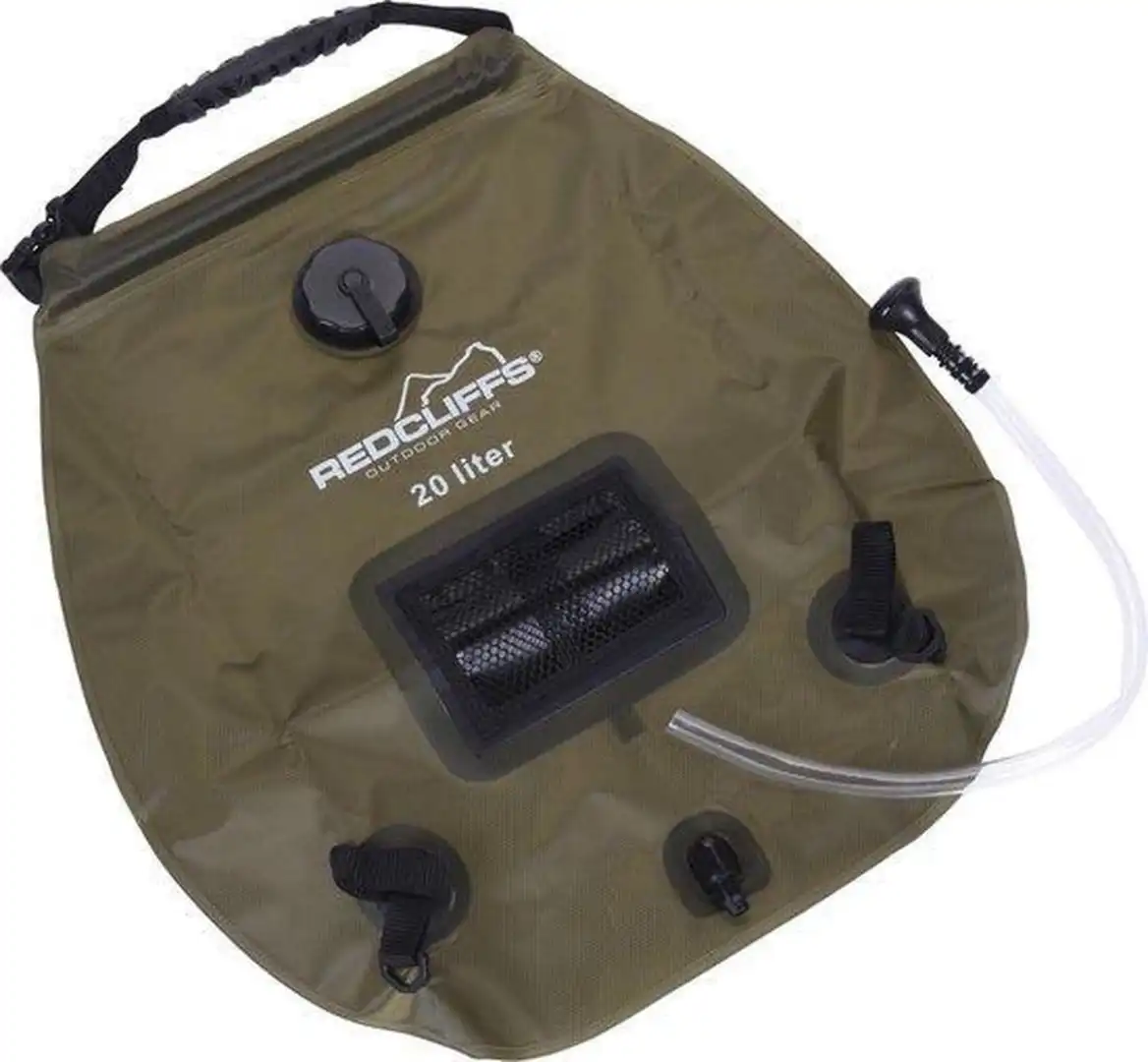 Borsa portatile doccia da campeggio 20Lt per esterni esterno con soffione camper