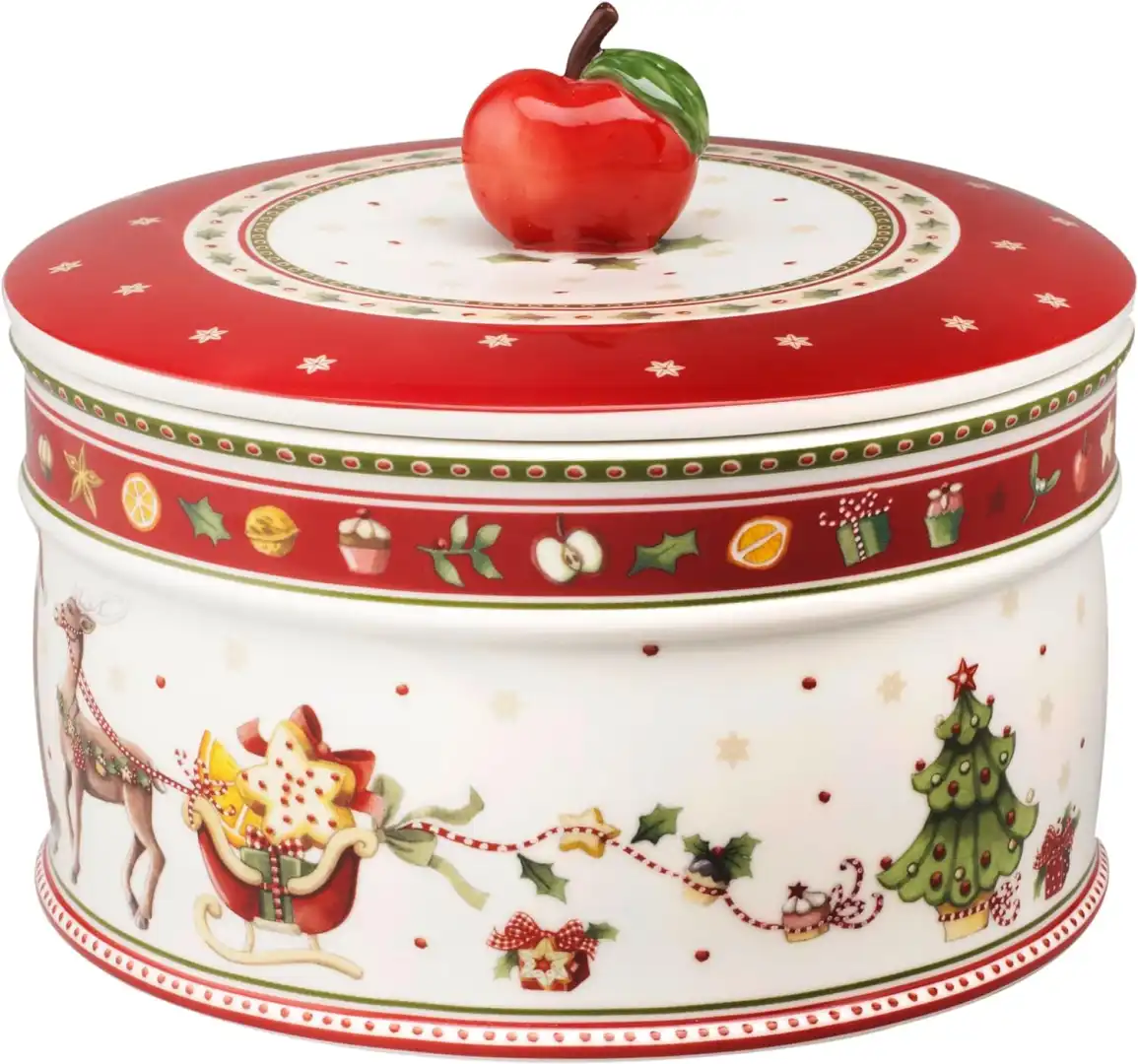 Villeroy & Boch Winter Bakery Delight Scatola Contenitore Biscotti 19cm Natale