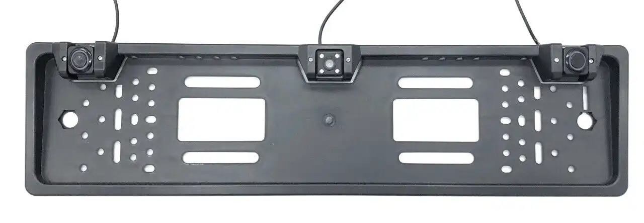 Kit Auto Porta Targa con Telecamera Posteriore e 2 Sensori Kit Retromarcia